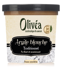 ARGILE BLANCHE OLIVEA 200GR